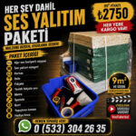 Komşu Duvar Ses Yalıtım Paketi